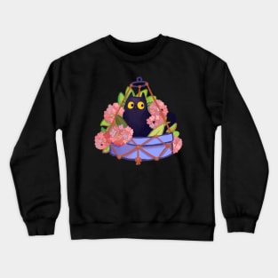 Void cat and plant Crewneck Sweatshirt